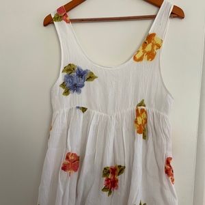 O’Neill Floral Tank Size Small